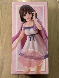 Taito - Coreful 系列《不起眼女主角培育法Fine》「加藤惠居家服Ver.」景品手辦（夾出物） （沙田）