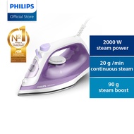 PHILIPS 1000 Series Steam Iron with Non-Stick Soleplate (DST1040/30) (Garment Care)