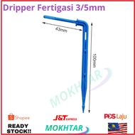 Dripper Arrow, dripper L 3/5mm irrigation watering system Blue color fertigasi irrigation watering s