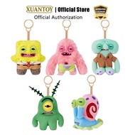 Fuggler x SpongeBob SquarePants Co-branded Ugly-Cute Monster Keychain Pendant - Adorable Gift Option
