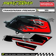 WIN Striping WIN Sticker Variation WIN UV TRANSPARENT CODE F.24 PREMIUM MAXDECAL MATERIAL