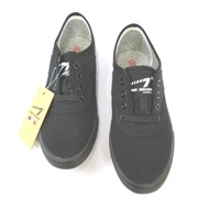 (size 36-41) Kasut Sekolah Hitam LINE 7 6655 School Black Shoes