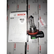 (1 BIJI ) ORIGINAL BOSCH ECO 12V 55W , H4 H7  H11 PROTON PERODUA TOYOTA HONDA