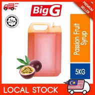 HALAL Passion Fruit Syrup Cordial 5kg (No Seed )