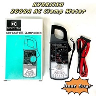 KYORITSU 2608A AC CLAMP METER (DC V: 60V, AC V: 150/300/600V)