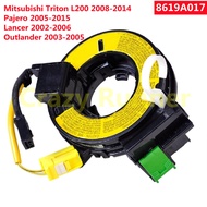 8619A017 Spiral Cable Clock Spring for Mitsubishi Triton Strada L200 2005-2014 Pajero Sport / Monter