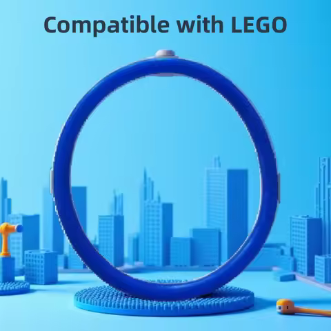 10Pcs 2x2 3x3 4x4 5x5 Rubber Band Belt for Lego Technic Elastic Cross Section Round Pulley Compatibl