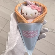 Medieval HelloKitty Crepe Waffle Kitty Plush Ornament Cute Dozing Off Kitty Doll*wj#10