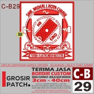 MB PATCH EMBROIDERY C-B29 LOGO VOCATIONAL SCHOOL STATES 1 CITY CIMAHI ACCESSORIES/EMBROIDERY