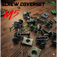 [ 1Biji ] Screw Coverset Cover Set Trade Kasar M5 Screw / M5X15 SCREW ALLOY UNIVERSAL