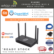 Xiaomi Mi CR6608 AX1800 WiFi 6 Mesh Router [OpenWrt Ready]