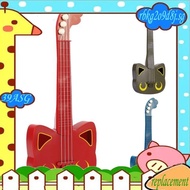 39A- Cute Cat Shape Guitar Beginner Concert Children Musical Instrument Ukulele Children Gift