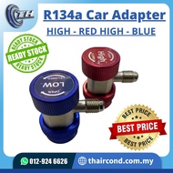 R134a Car Adapter Aircond Penyaman Udara Kereta Aircond Quick Connector High Low Pressure Adapter Ca