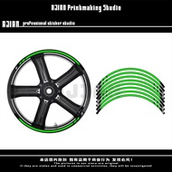 Suitable for Kawasaki Ninja 400 z400 ninja650 z900z400 Universal Wheel Steel Ring Modified Sticker