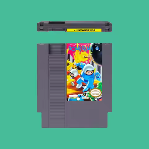 Bomberman II - 72 pins Game Cartridge for 8bit NES Video Game Console