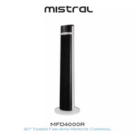 Mistral 40" Tower Fan with Remote Control MFD4000R