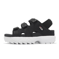 Fila Sandals Disruptor SD Puffy Women's Shoes Black White Thick-Soled Heightening Slippers [ACS] 5S138Y013