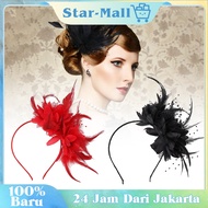 Flower Feather Headdress Accessories For Feather Headdress Show