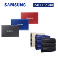 Samsung Portable SSD T7 500GB 1TB 2TB [Red/Indigo Blue/Titan Gray]