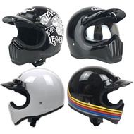 Cakil HBC Helmet Retro Full Face Helmet SNI