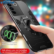 For Vivo Y78 Y36 Y16 Y35 V27 Pro V27e V29 Lite IQOO Z7 Z7X Case Hybrid Armor 2 in 1 Magnetic Ring Ho