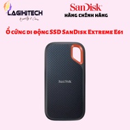 Portable External SSD SanDisk Extreme E61 V2 500GB / 1TB / 2TB USB Type C 3.2 Gen 2 GENUINE