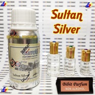 PARFUM SULTAN SILVER BY SURRATI BIBIT MINYAK WANGI NON ALKOHOL