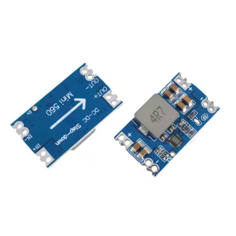 Mini560 DC-DC Step Down Power Module Fixed 3.3V 5V 9V 12V Output 5A Sync Rectifier Efficient Voltage