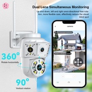 360 Degree WiFi Panoramic Camera - Outdoor Waterproof Security Surveillance with Night Vision for Ho