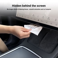 Tesla Tesla Rejuvenating model 3 Y Car Tissue Box Hidden Tissue Box Hanging Tesla Accessories