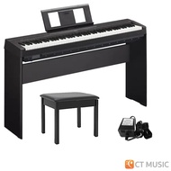 YAMAHA P-45B (Black Color) Digital Piano เปียโนไฟฟ้ายามาฮ่า รุ่น P45 B สีดำ Yamaha P-45 ตัวเดี่ยว