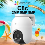 Ezviz C8c Outdoor 2MP  5MP 3K  8MP 4K PanTilt Two Way Color Night Vision Motion Detection Security C