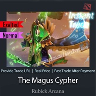 DOTA2 Exalted Rubick The Magus Cypher “Arcana” Fully Unlocked 刀塔2 魔导师密钥 拉比克 大魔导师 至宝 全解锁 现货秒发