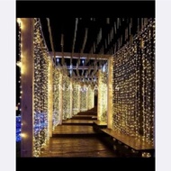 3m 3x3m warmwhite led curtain Christmas lights led outdoor decorative lights