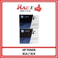 [ORIGINAL] HP 81A 81X Black Toner Cartridge CF281A CF281X
