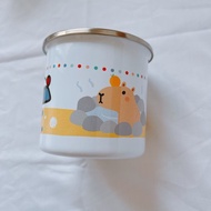 富士山 水豚 樹懶 搪瓷杯 露營杯