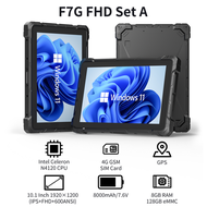 HIGOLE F7G แท็บแบล็ตรุ่นเล็กพีซีแบบอุตสาหกรรมที่ทนทาน Windows แท็ปเล็ต10 Pro Pad หน้าจอหน้าจอสัมผัส