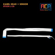 Flexible Head Cable + Sensor Cable Epson L120 Printer L 120 - New Original