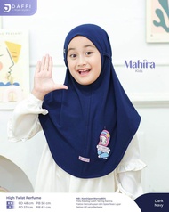 MAHIRA KIDS BORDIR JILBAB INSTAN DAFFI HIJAB KIDS BORDIR TALi