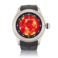 Corum Limited Edition Big Bubble Magical 52 Solar Reference 2352132 08.0016/B, a titanium automatic wristwatch
