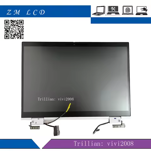 N50965-001 FOR HP EliteBook X360 830 G9 G10 FHD 13.3" WWAN Touch Screen HINGE UP
