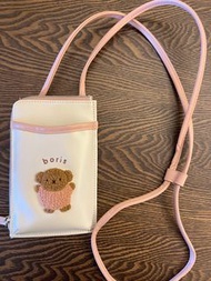 (原價$170）Miffy Boris Run Run Sagara系列手機斜孭袋/ 肩袋