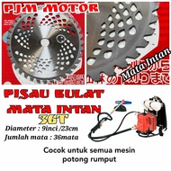 36T MATA BLADE PISAU BULAT MATA INTAN MESIN POTONG RUMPUT 9 INCI 221 228 318 328 338 330 TANIKA