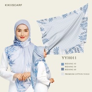 Tudung bawal cotton voile bawal printed ready stock bidang50/60