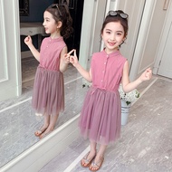 【♕Leaf T.G♕】Girl Dresses  Girl Dress Princess Girls Skirt Baby Dresses  Fashion Birthday Dress Baby 