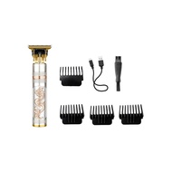 Kemei Vintage T9 0MM Electric Cordless Hair Cutting Machine Professional Hair Barber Trimmer Men Cli