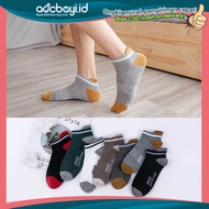 MATA 3.3 PUNCAK ACCBAYI KK10 Checkered Socks Short Socks Below the Ankle Unisex Men Women