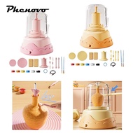 [Phenovo] Electric Pottery Wheel Set for Kids Pottery Machine Maker Child Beginner Art Professional 