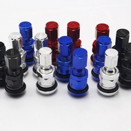 Rays TV06 Tyre Valve 4pcs/set Rays Aluminium Tire Valve Rays Tyre Valve Caps Tubeless Tyre Valve