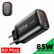 Real 85W GaN USB Type C Charger QC3.0 Quick Charge PPS PD 65W 30W Fast Charging For iPhone 15 14 Pro